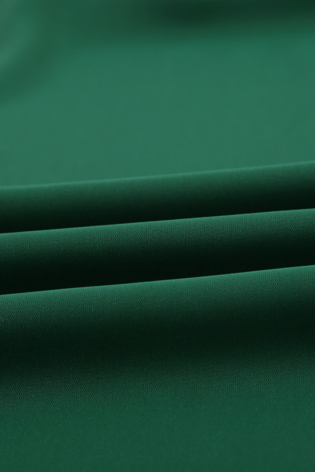 Green Flounced Tank Top