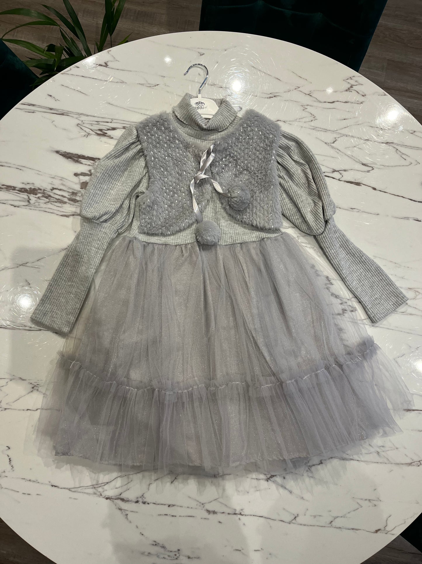 Grey tutu dress