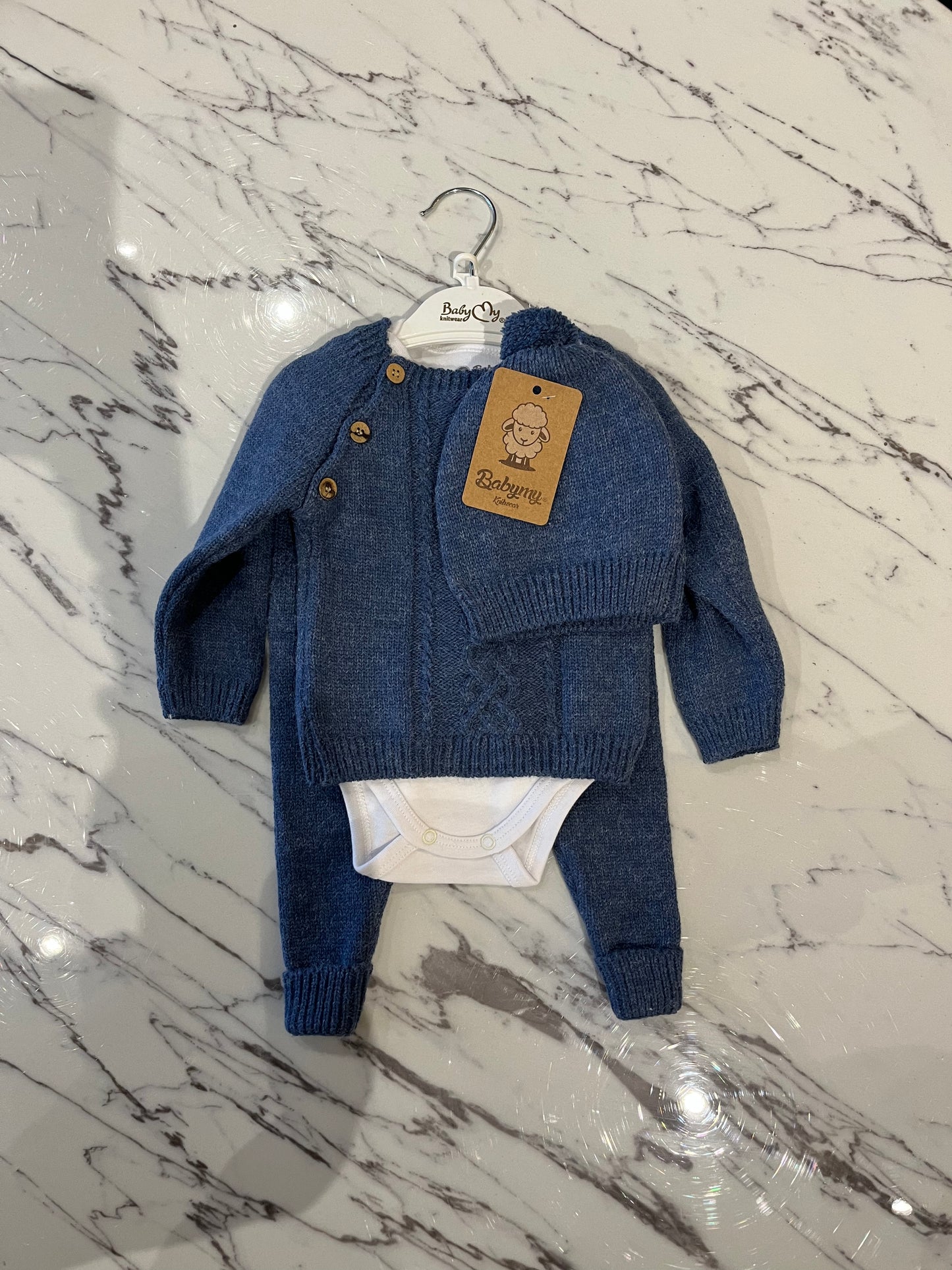 Blue baby grow