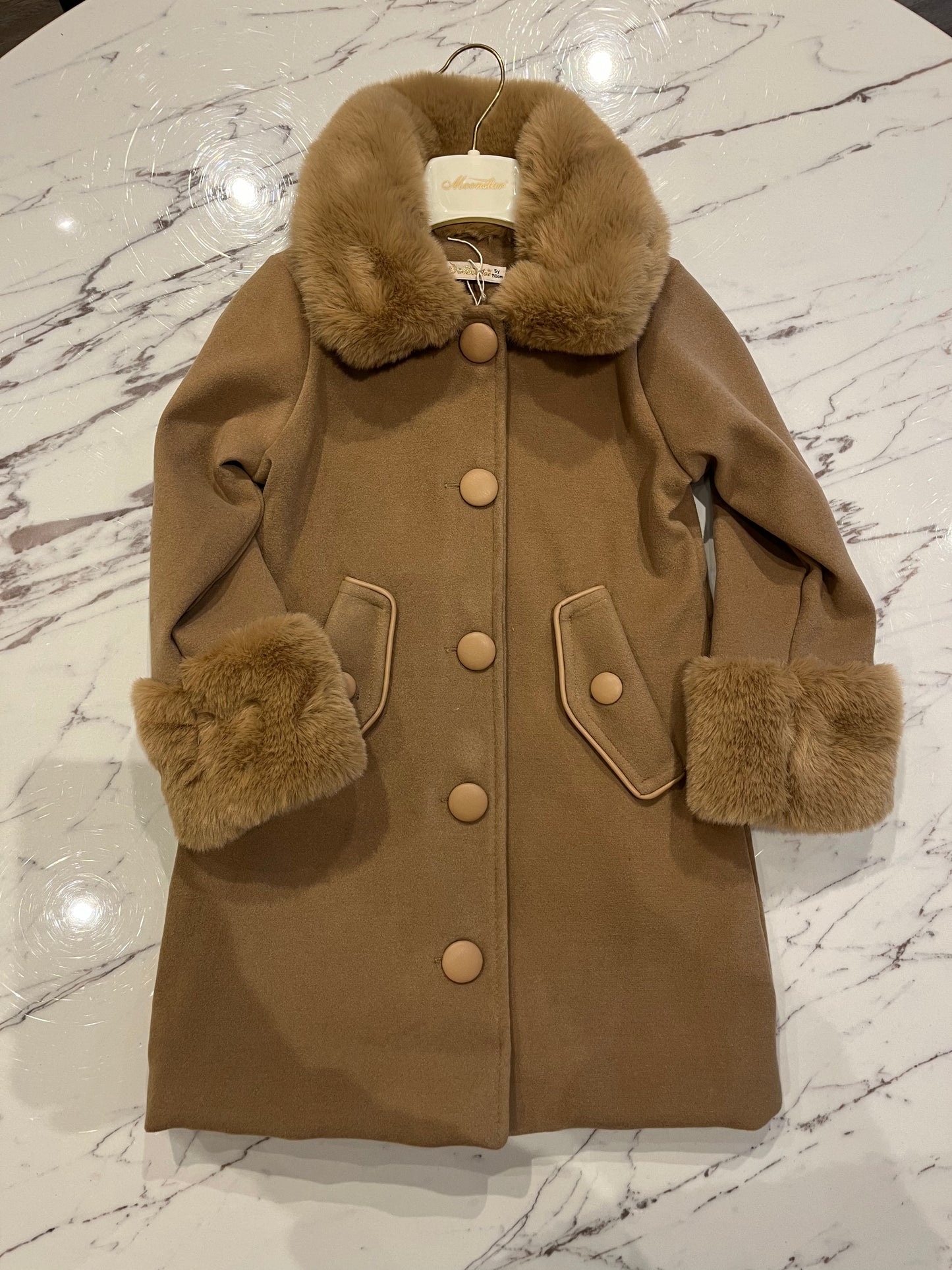 Brown coat