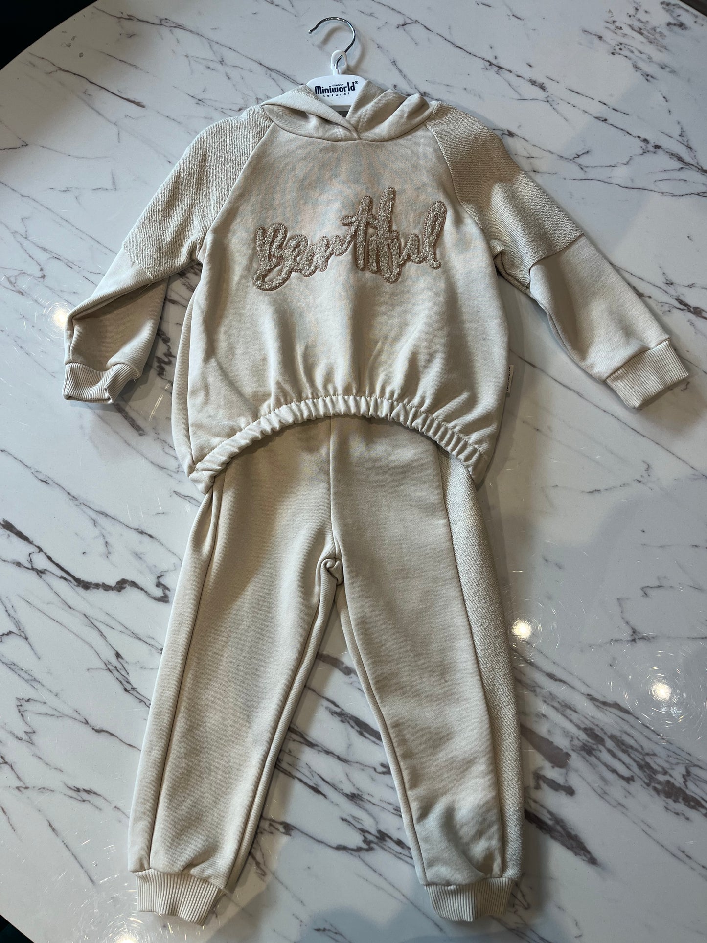 Cream tracksuit