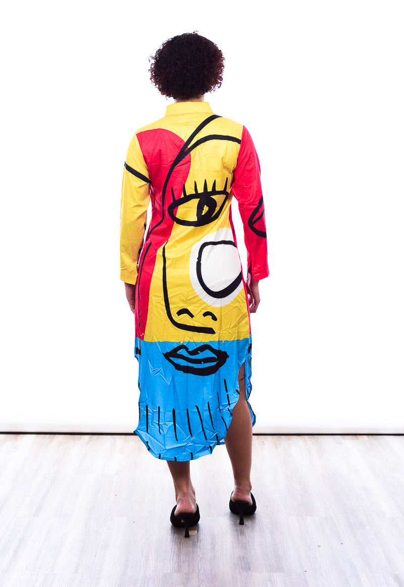 Colourful Eye dress