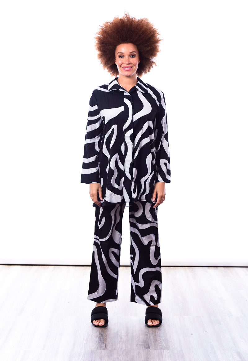 Zebra loose suite set