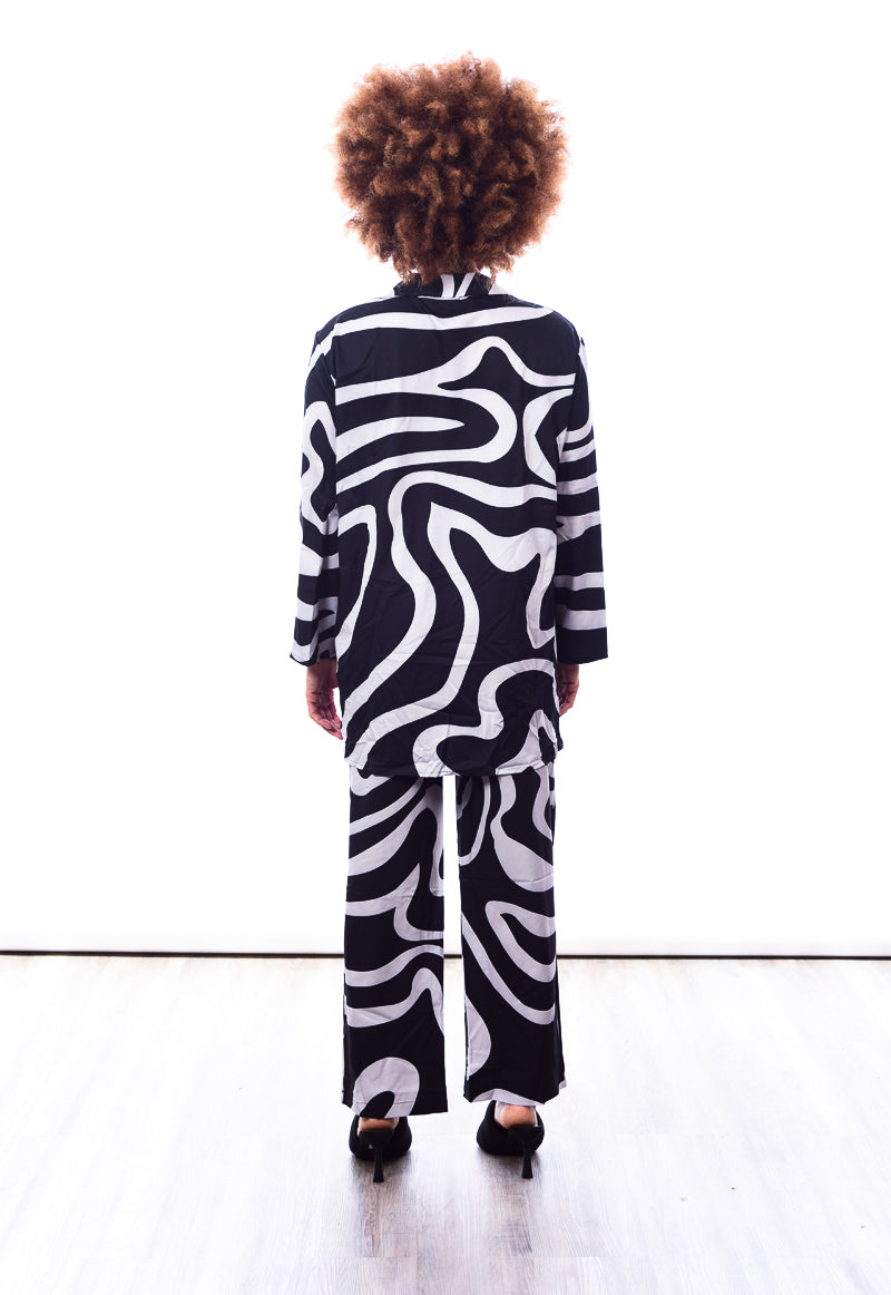 Zebra loose suite set