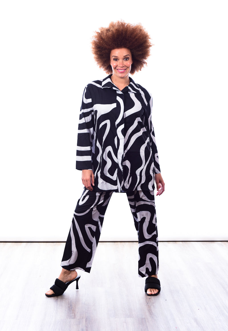 Zebra loose suite set