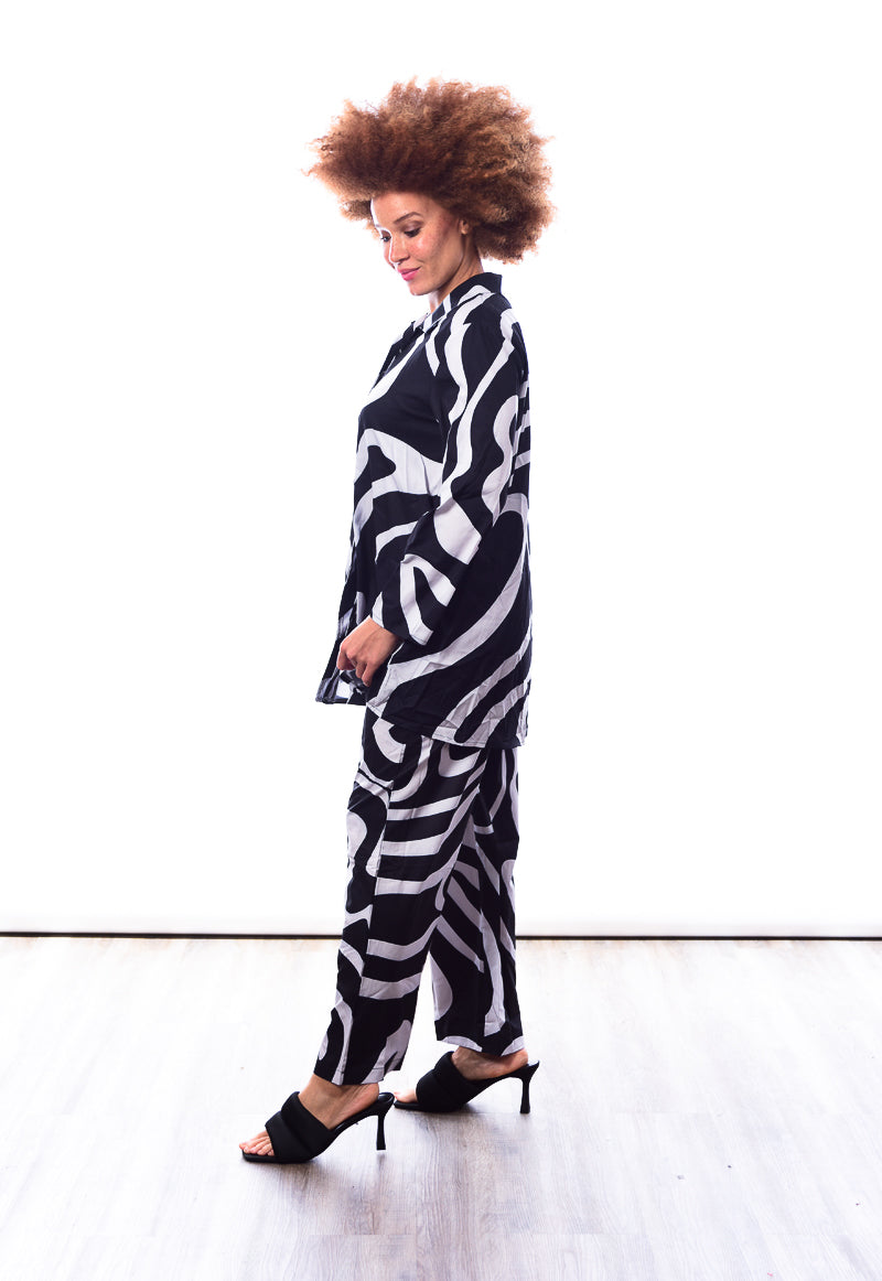 Zebra loose suite set