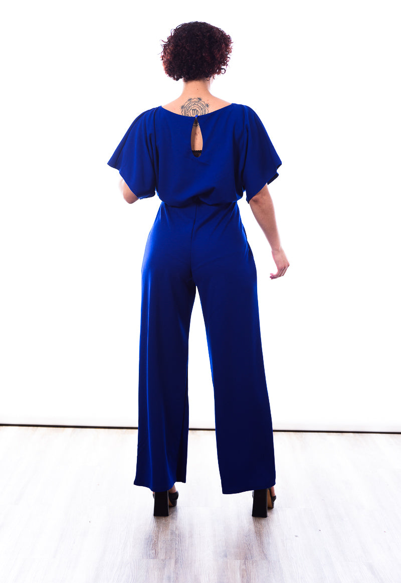 Blue Jumpsuit