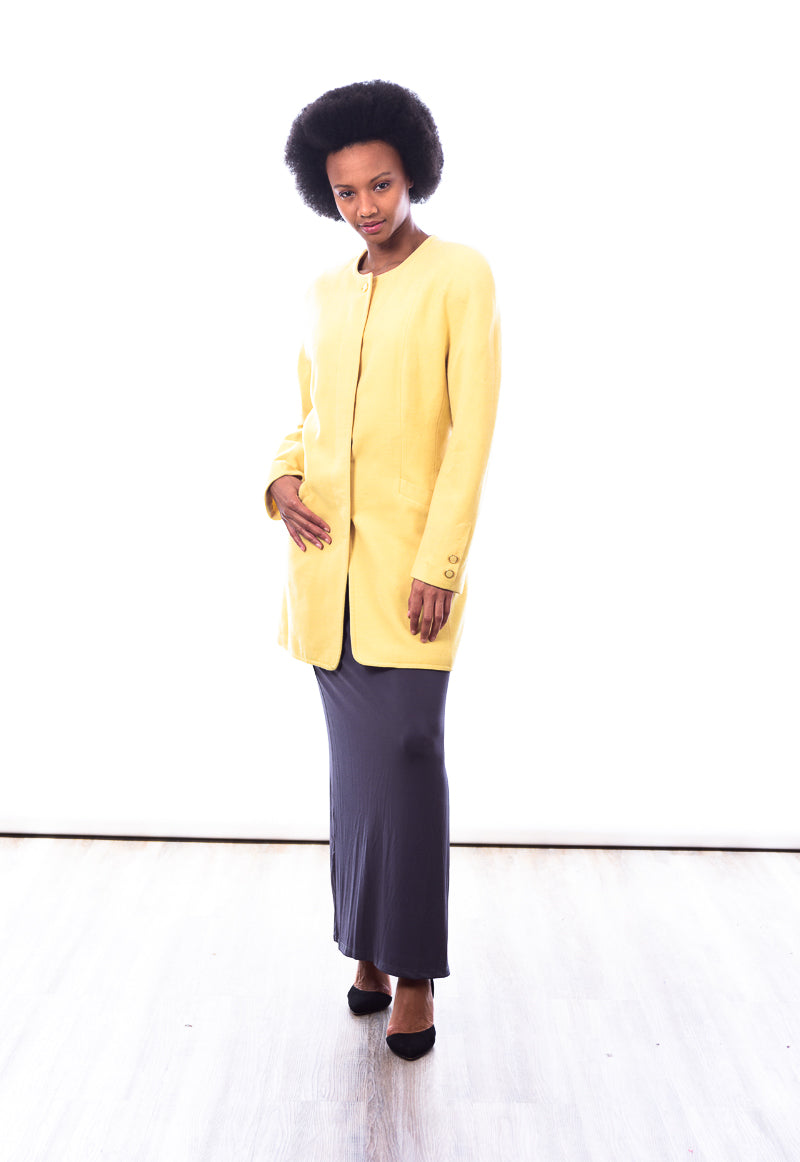 Vintage Yellow Coat